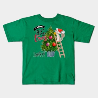 I like big trees and I cannot lie Kids T-Shirt